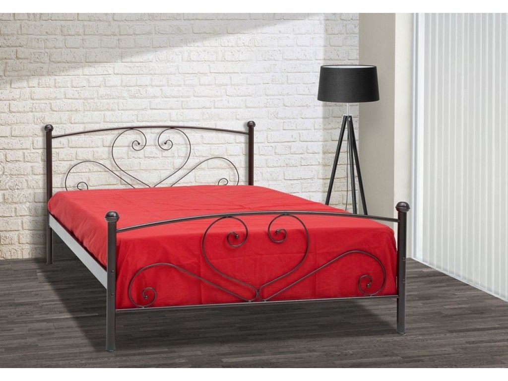 Κάλυμνος Κρεβάτι Διπλό Μεταλλικό 150x190cm