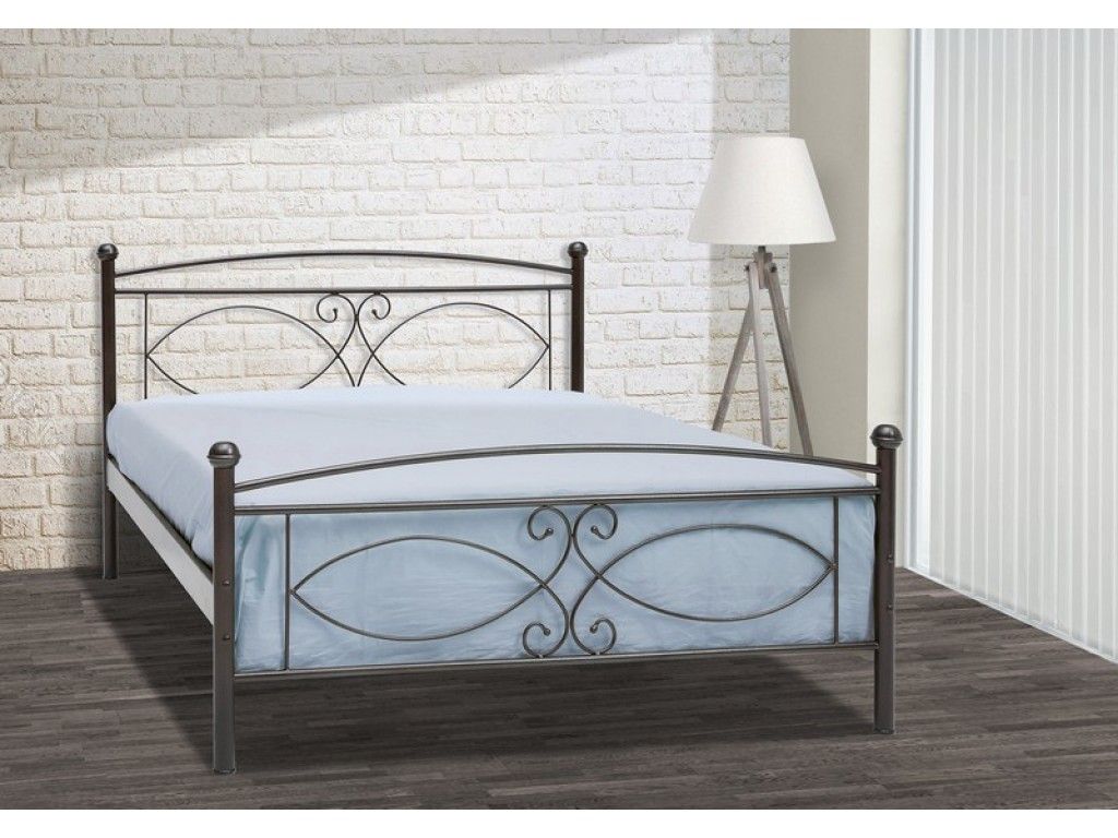 Τζια Κρεβάτι Διπλό Μεταλλικό 150x190cm