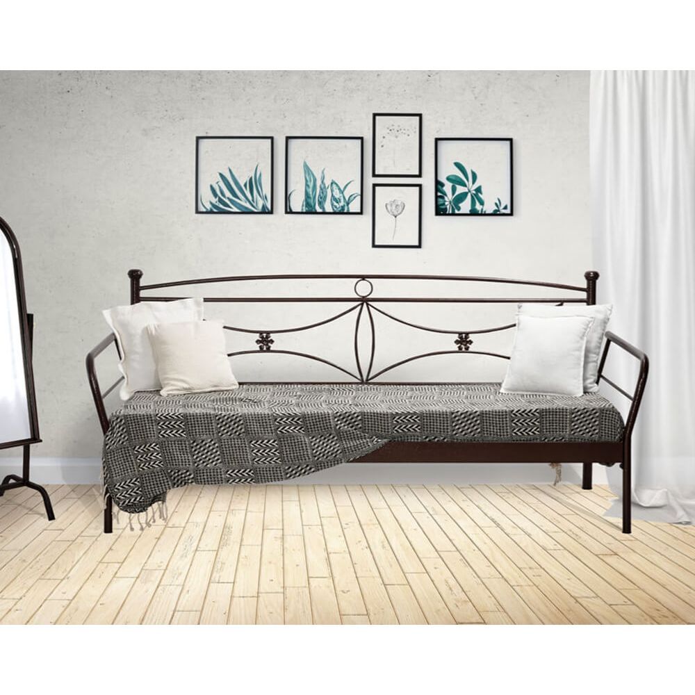 Νο41 Μεταλλικός Τριθέσιος Καναπές 80x190cm K13-41-211