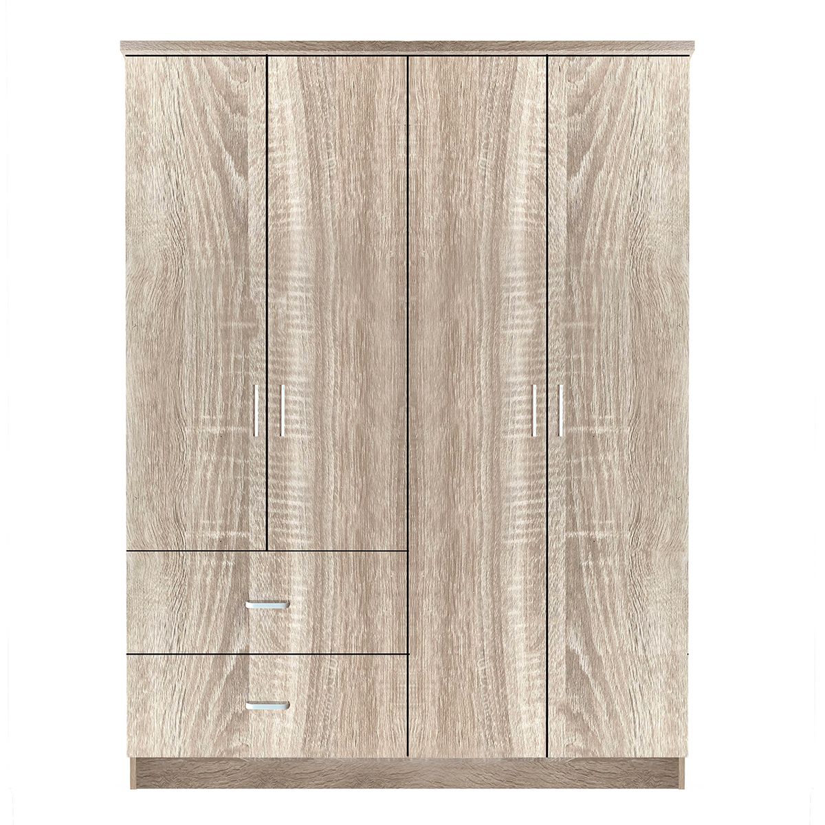 Ντουλάπα HOYA WAX Φυσικό Χρώμα 119x42x181cm