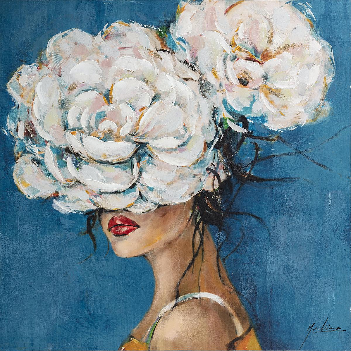 Πίνακας "Γυναικεία Φιγούρα" Καμβάς 90x90cm