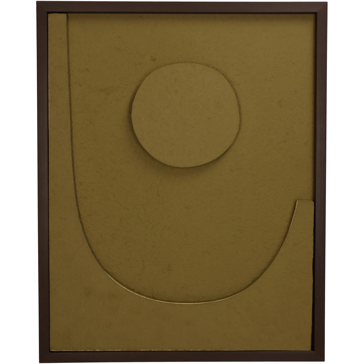 Διακοσμητικό Τοίχου Πράσινο Χαρτί 40x3x50cm