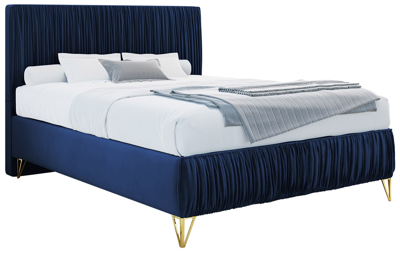 Επενδυμένο κρεβάτι Mars-Mple-120 x 200