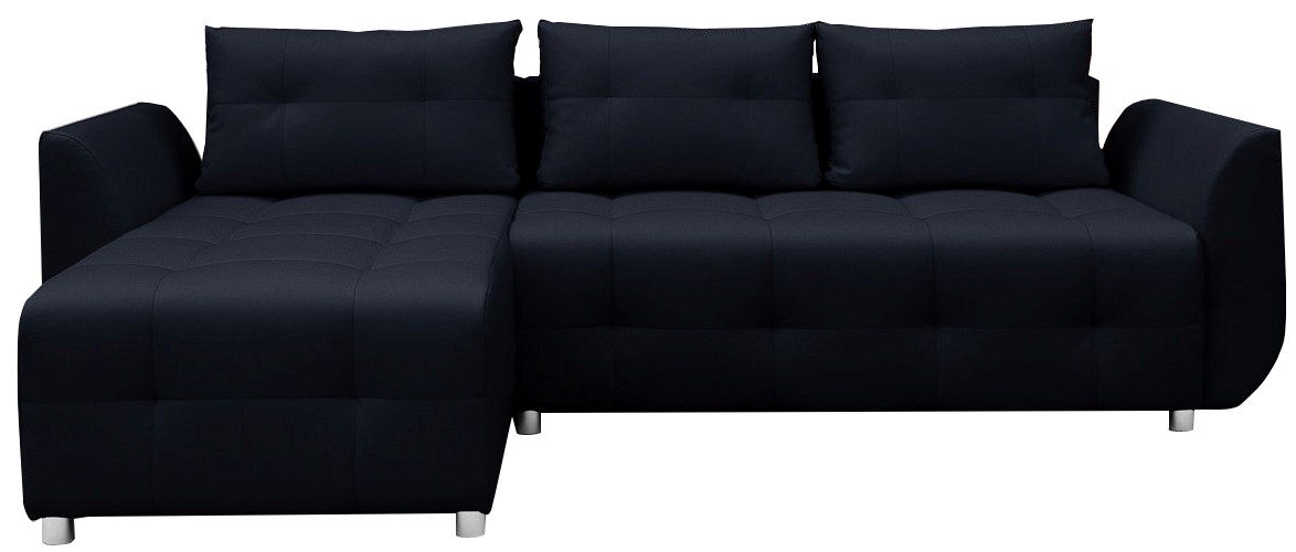 Γωνιακός καναπές Marten-Μαύρο