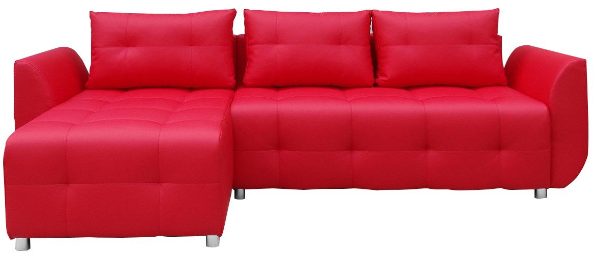 Γωνιακός καναπές Marten-Κόκκινο