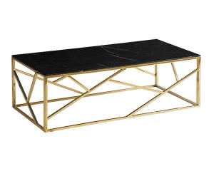 ESCADA A II TABLE II ΜΑΡΜΑΡΟ ΕΦΕ ΜΑΥΡΟ / ΧΡΥΣΟ 120X60 DIOMMI ESCADAACZMAZL