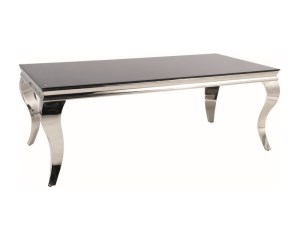 PRINCE A BENCH BLACK / CHROME 120X60 DIOMMI PRINCECCH120