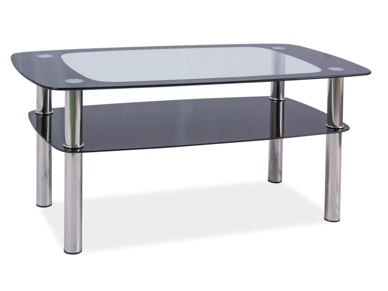 ΤΡΑΠΕΖΙ RAVA C TRANSP./CHROM100x60X55 DIOMMI RAVACTCCH