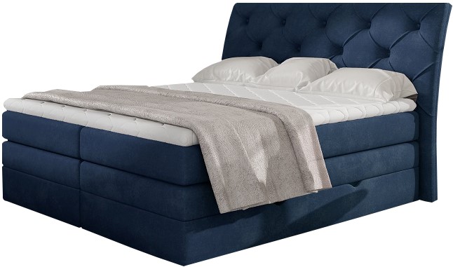 Επενδυμένο κρεβάτι Lorane-Mple-160 x 200