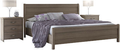 Κρεβάτι Ν26 για στρώμα 160x200 Μόκα