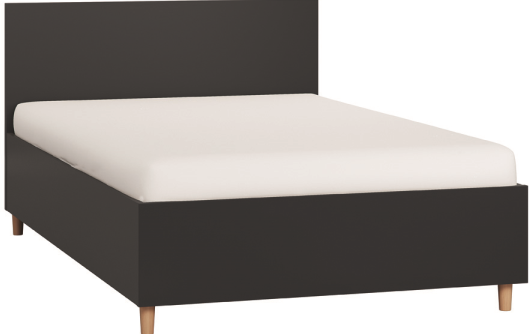 Κρεβάτι Simple-120 x 200-Μαύρο