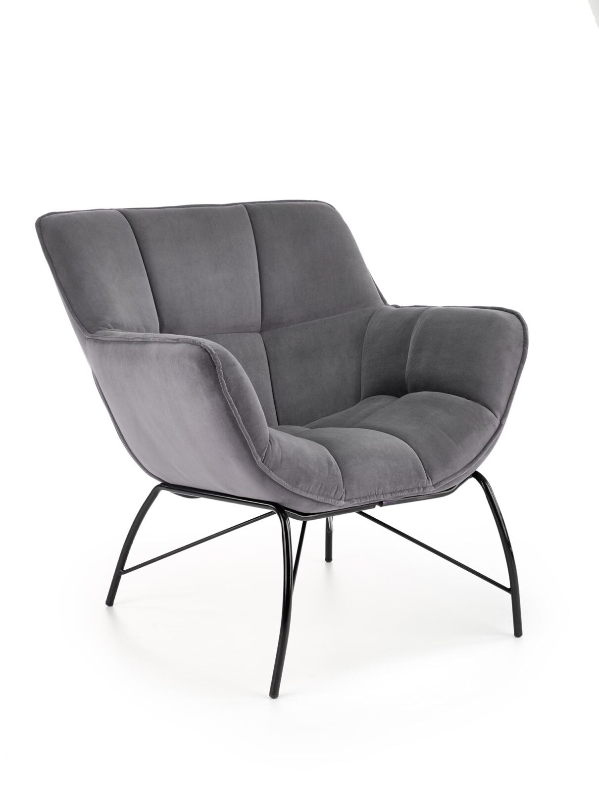 BELTON leisure chair color: grey