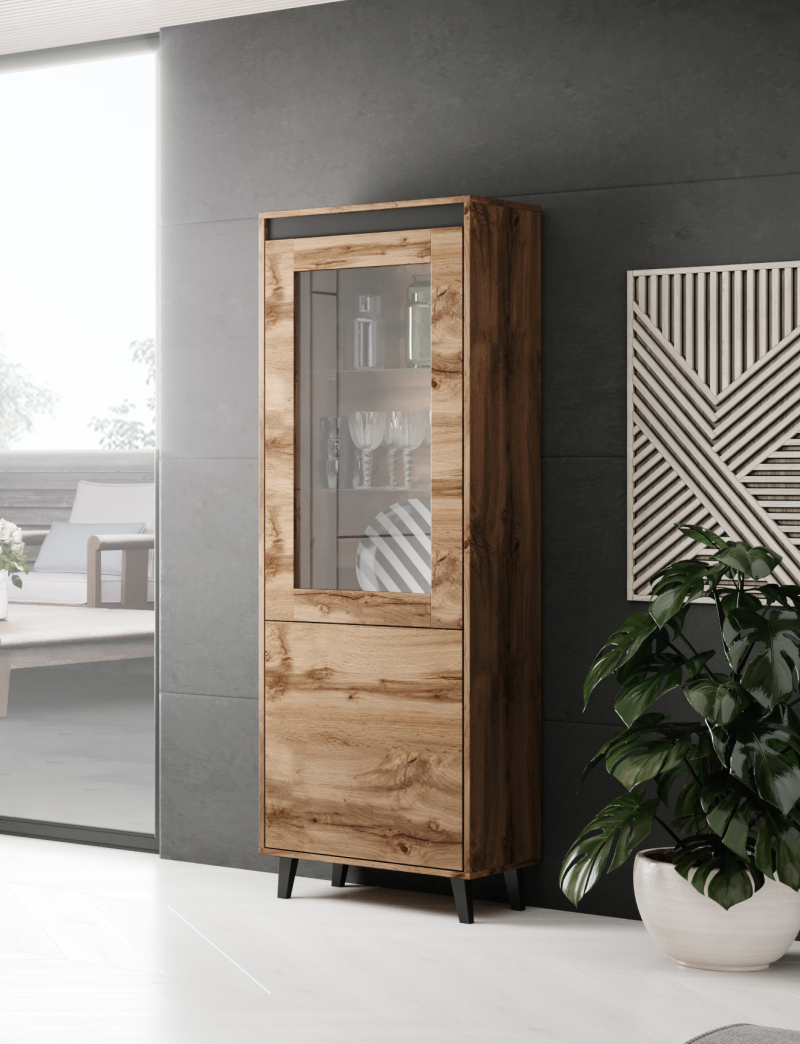 cabinet NORD votan oak/antracyt DIOMMI CAMA-NORD-WITRYNA-DWO/ANT