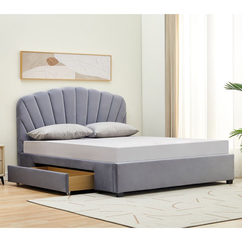 ARIEL Κρεβάτι Διπλό για Στρώμα 160x200cm