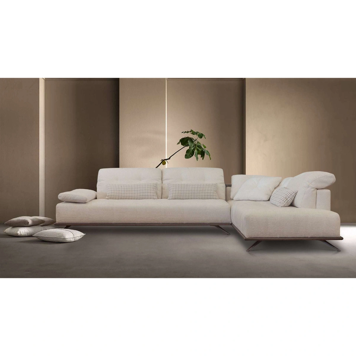 Γωνιακός Καναπές Alison 320x235x110 cm