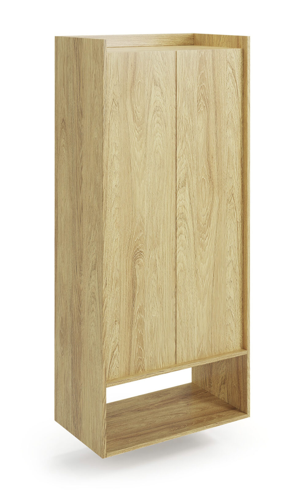 MOBIUS regal 2D color: hikora oak DIOMMI V-PL-MOBIUS-REGAŁ_2D-HIKORA