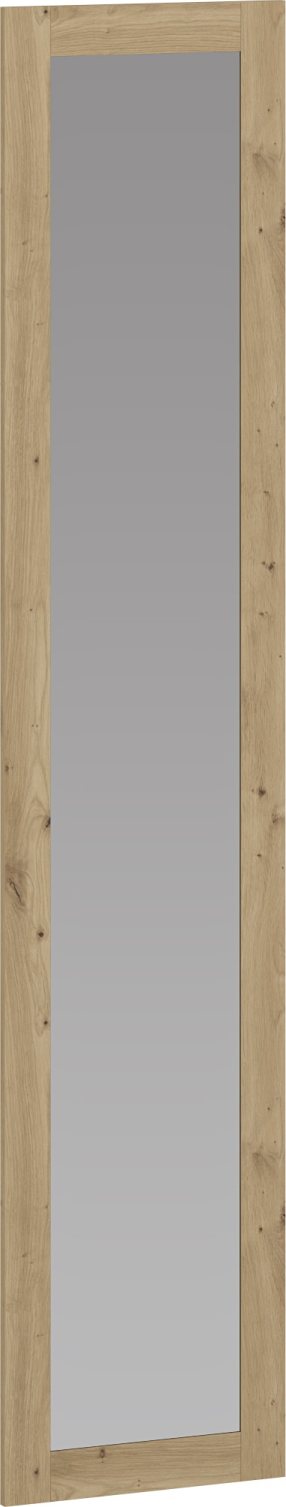 FLEX - F3 front with mirror for the MODULAR WARDROBE SYSTEM - artisan oak