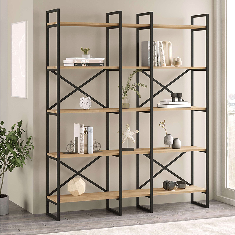 Βιβλιοθήκη Dusan Megapap χρώμα sepet oak 143